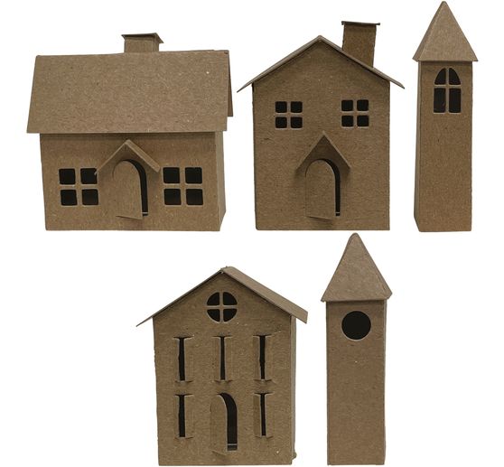 Wykrojnik Sizzix Thinlits "Paper Village #2 by Tim Holtz".