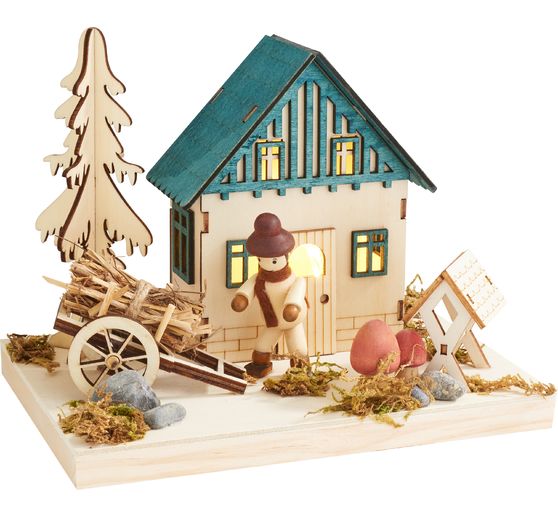 Drewniany domek VBS "Światło"