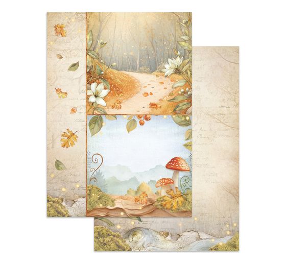 Junk Journal Book "Whispering Woods"