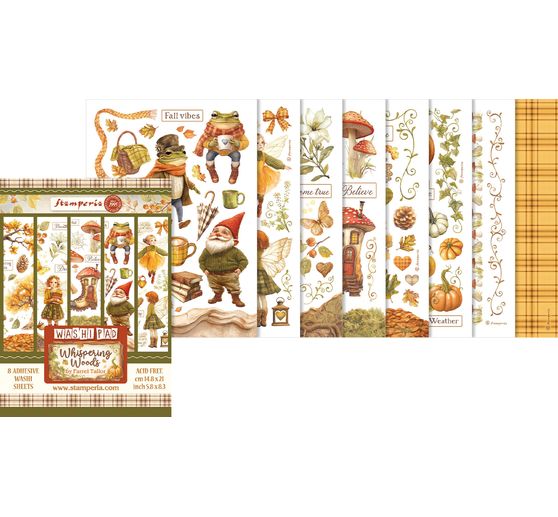 Washi Pad "Whispering Woods"