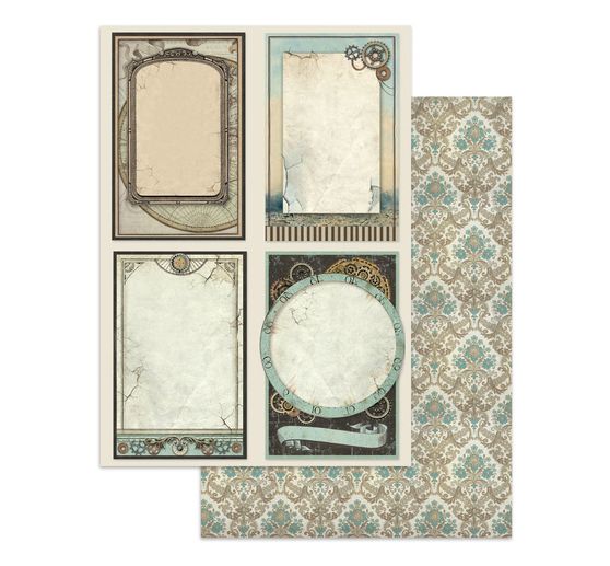 Junk Journal Book "Voyages Fantastiques"