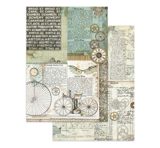 Junk Journal Book "Voyages Fantastiques"