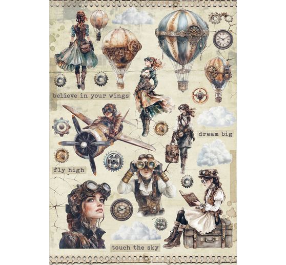 Junk Journal Book "Voyages Fantastiques"