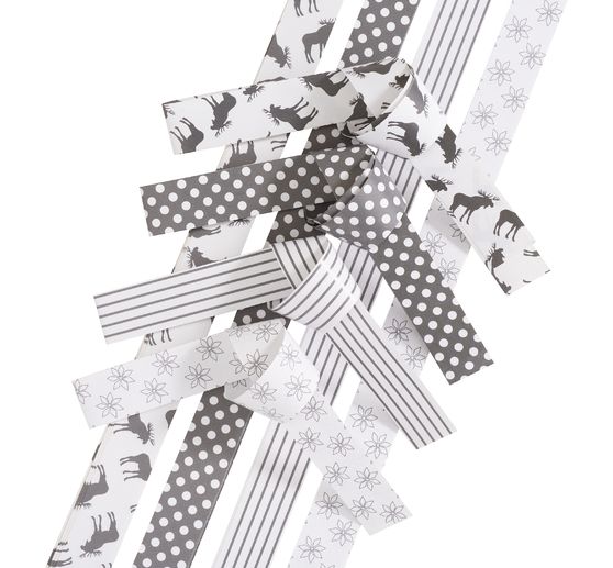 Paper strips "X-Mas Grey"