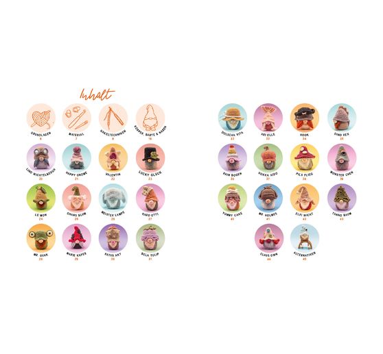 Książka "Mini-Amigurumis - Süße Wichtel"