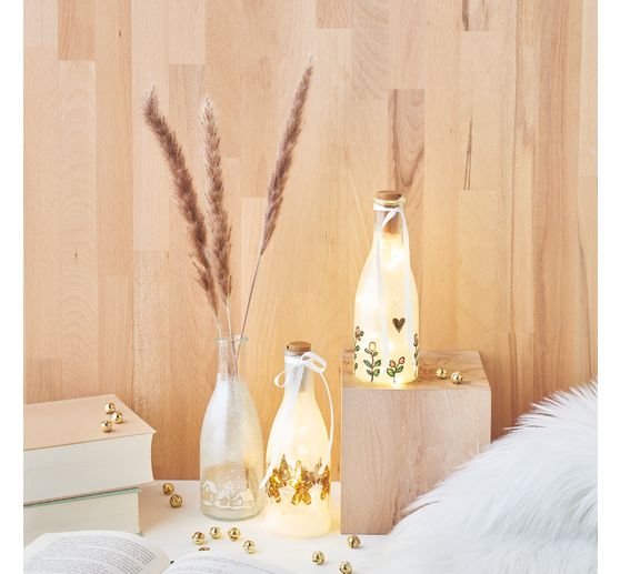 VBS Bottle vases, set of 3