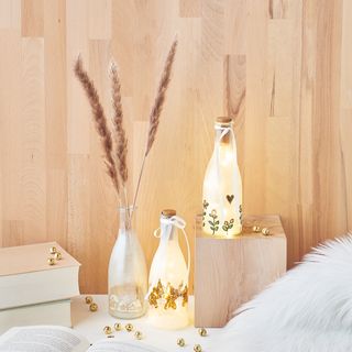 Flaschen mit Frosteffekt