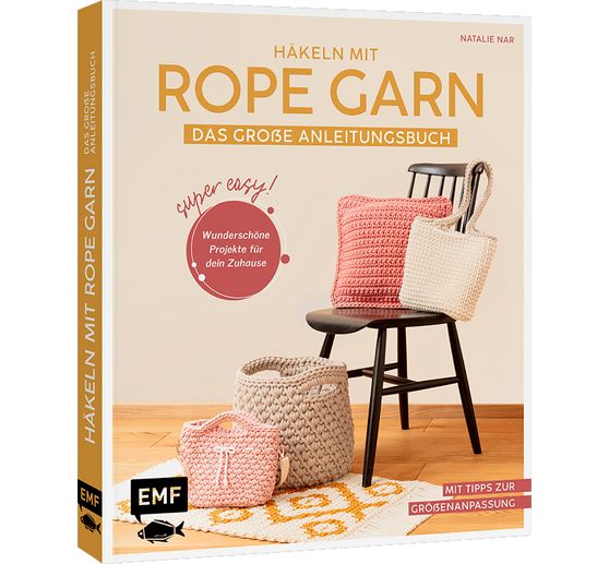 Książka "Häkeln mit Rope-Garn"