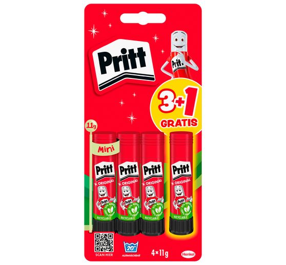 Pritt Klej w sztyfcie 4x 11 g