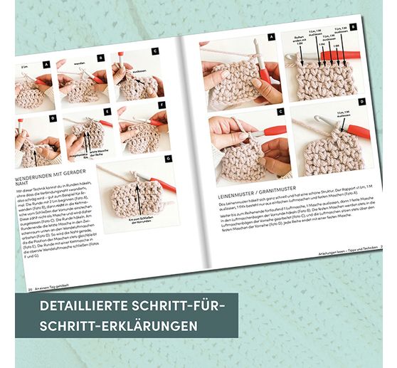 Książka "An einem Tag gehäkelt"