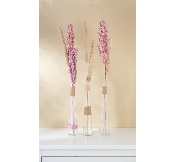 Szklane butelki VBS "Geo", zestaw 3 sztuk