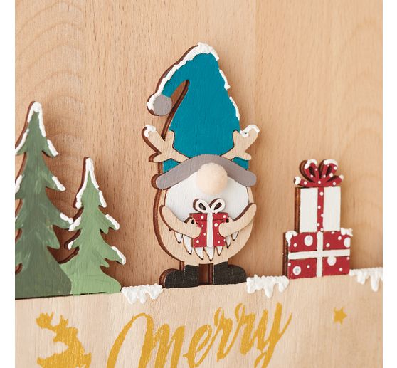 VBS Wooden sign "Gnome"