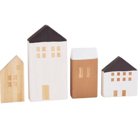 Seria drewnianych domów