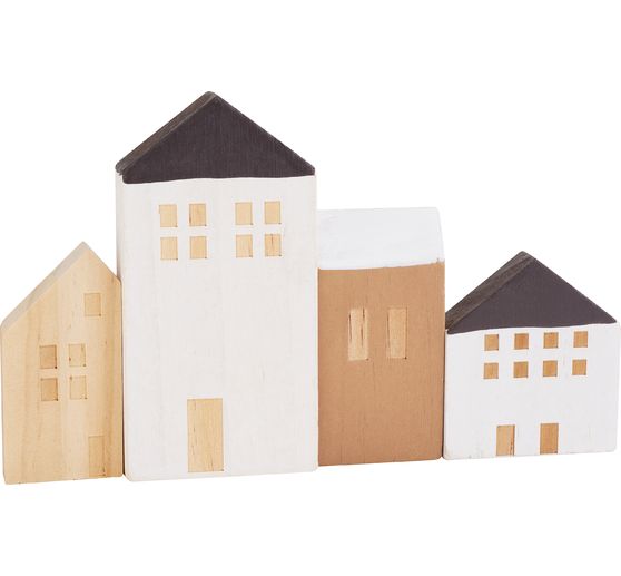 Seria drewnianych domów
