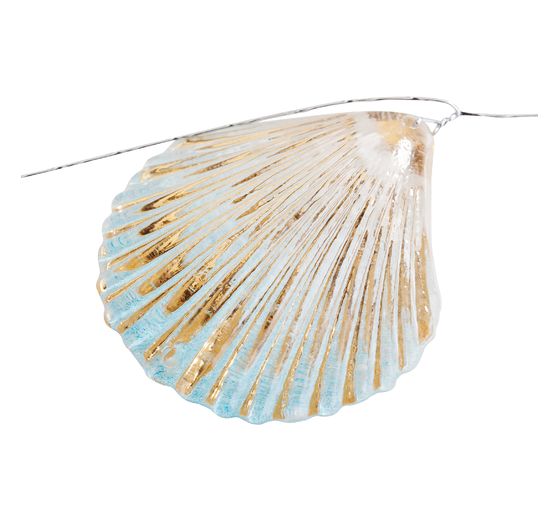 Shell garland with pearls