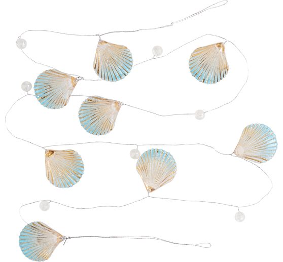 Shell garland with pearls
