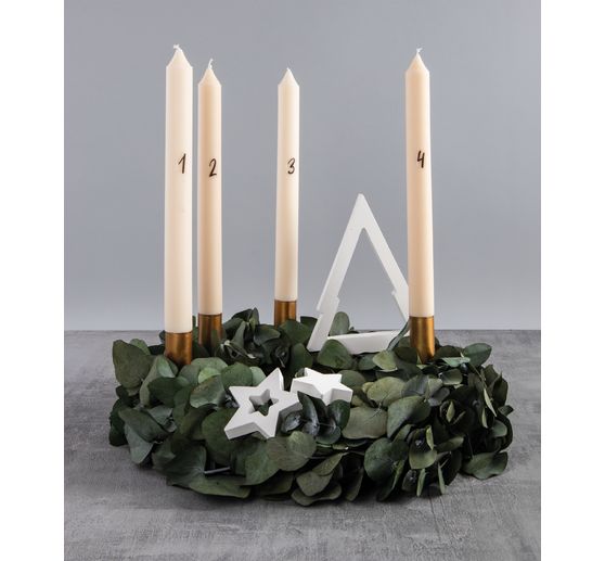 Silicone casting mould "Tealight tree and stars"