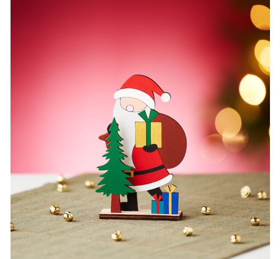 Drewniany model do składania VBS "Ojciec Boże Narodzenie"