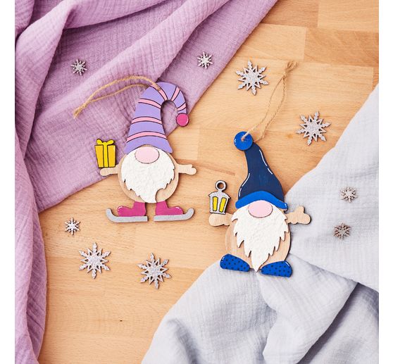 Ozdobne zawieszki VBS "Skrzaty", zestaw 2 sztuk