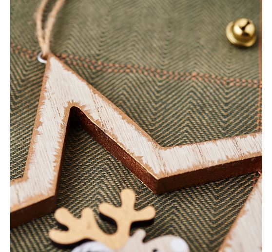 VBS Decoration pendant star, set of 2