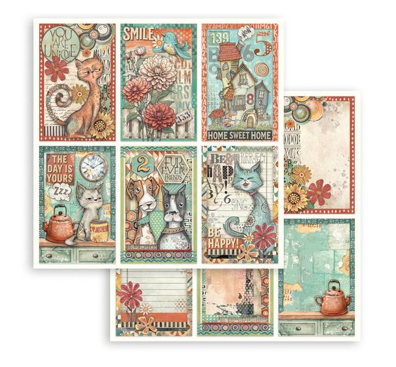 Blok do scrapbooking "Furry Friends"