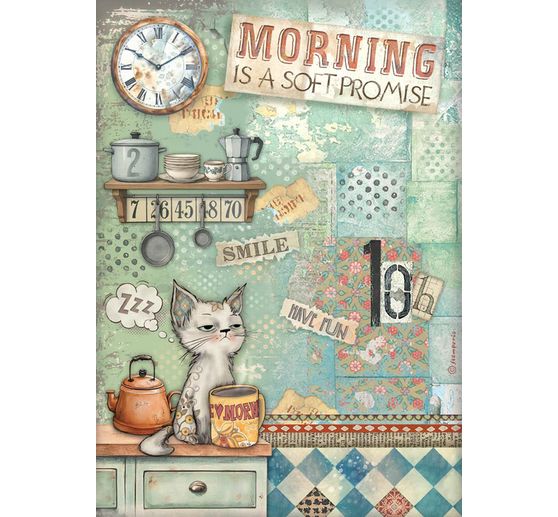 Motyw papier ryżowy asortyment "Furry Friends"