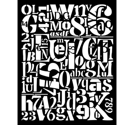 Szablon "Furry Friends - Numbers and Letters"