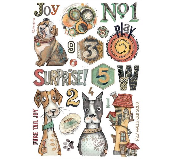 Washi Pad "Furry Friends"