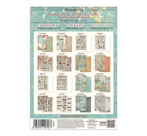 Junk Journal Book "Furry Friends"