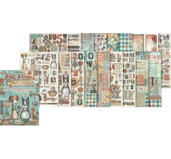 Junk Journal Book "Furry Friends"