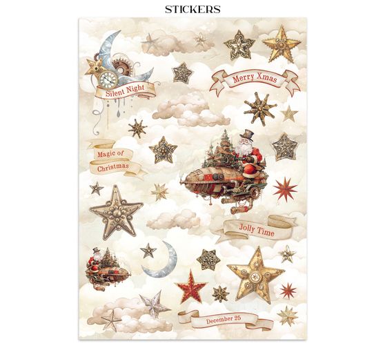 Junk Journal Book "Gear Up for Christmas"