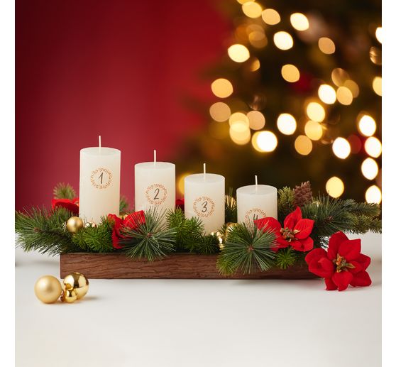 Szklane bombki choinkowe na drucie