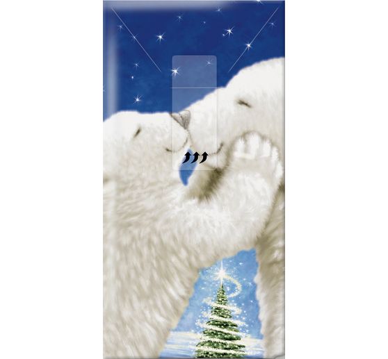 Paper handkerchiefs "Polar Bear Kiss"