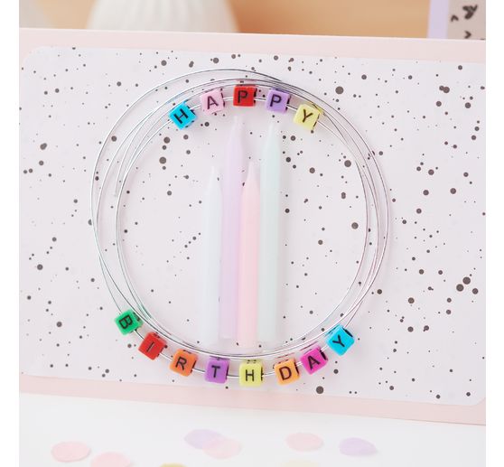 Podwójne karty VBS z kopertami "Pastelowe kolory", 50 szt.