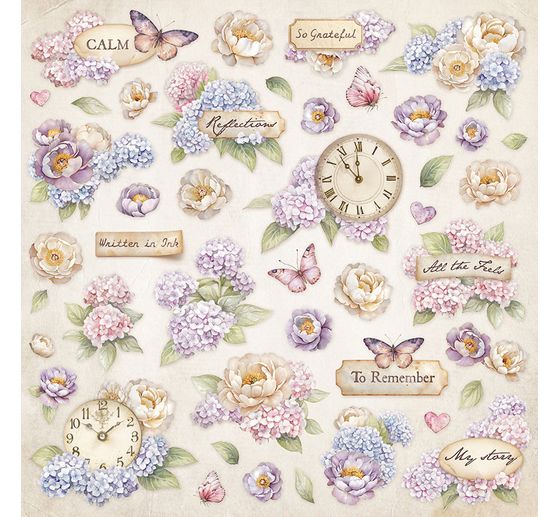 Scrapbook block "Quiet Days"