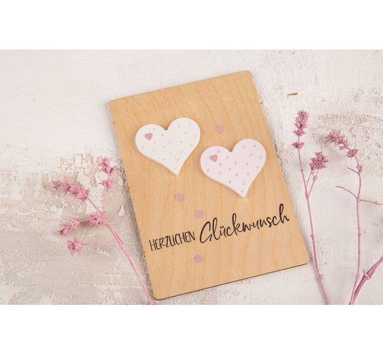 BUTTERER stamp "Herzlichen Gl&uuml;ckwunsch"