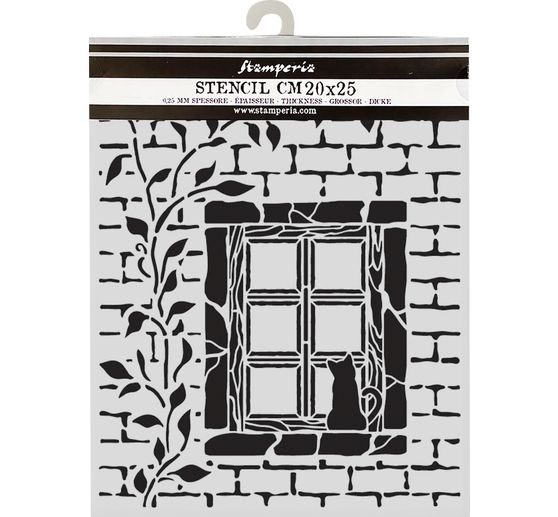 Szablon "Herbarium Silvae - Country Window"