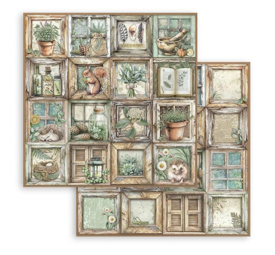 Scrapbook block "Herbarium Silvae"