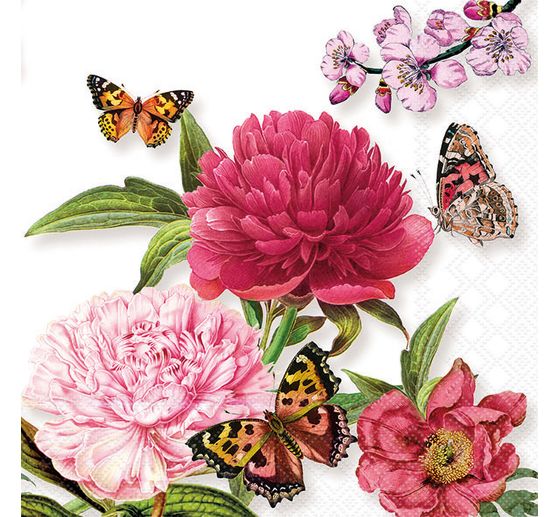 Serwetka "Lovely Peonien"