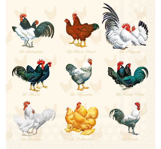 Serwetka "Wyandotte Cream"