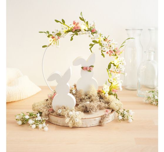 Metal ring "Circle", White