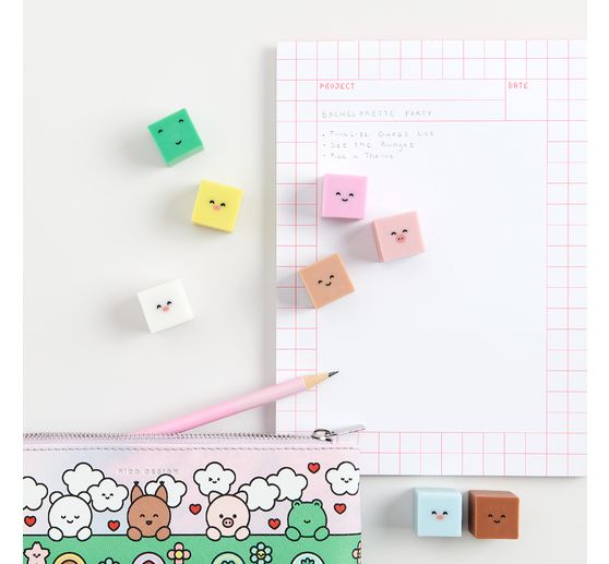 Zestaw gumek do mazania