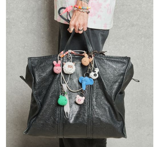 Ricorumi zestaw do szydełkowania breloczek do kluczy "Animals"