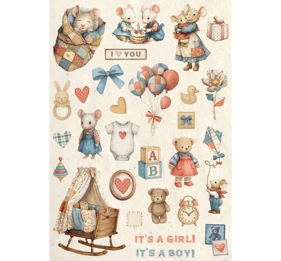 Junk Journal Book "Baby"