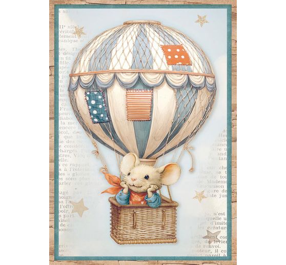 Motyw papieru ryżowego "Family", zestaw 8 sztuk