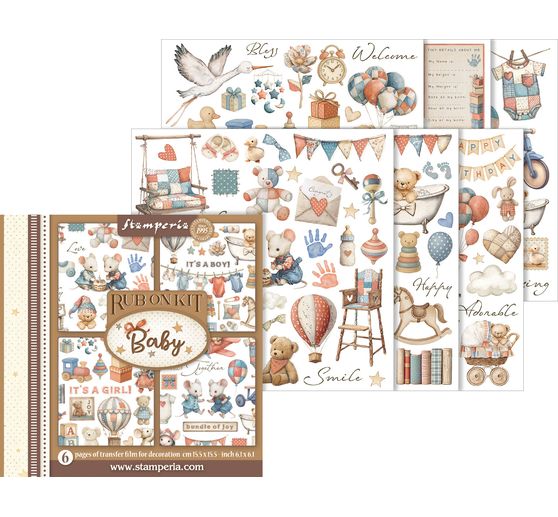 Rub On assortment "Baby"