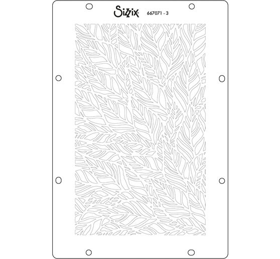Sizzix Stencil zestaw "Botanicals", 4 szt.