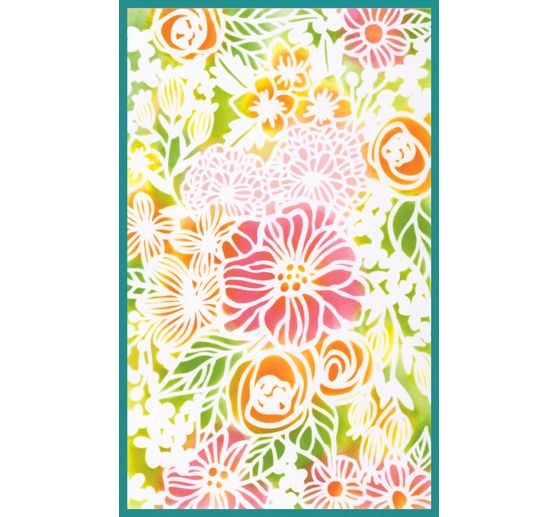 Sizzix Stencil zestaw "Botanicals", 4 szt.