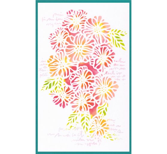 Sizzix Stencil zestaw "Botanicals", 4 szt.