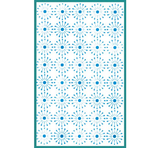 Sizzix Stencil zestaw "Backgrounds", 4 szt.